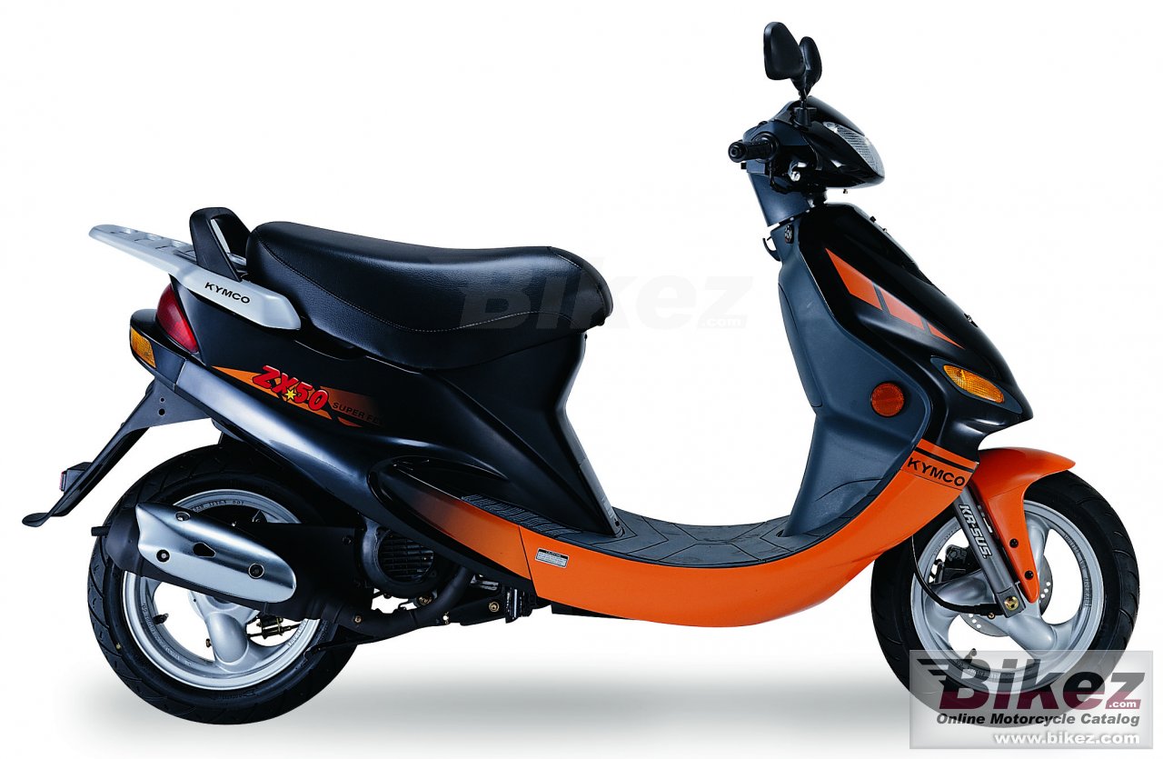 Big Kymco zx 50 picture and wallpaper from Bikez.com